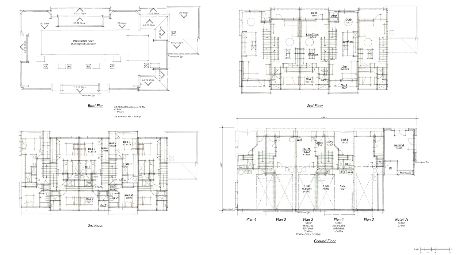 37447 Fremont Boulevard floor plans, illustration by Hunt Hale Jones Architects