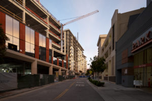 Cityline Building 3A and 3 South looking down Taaffe Street, image by Andrew Campbell Nelson