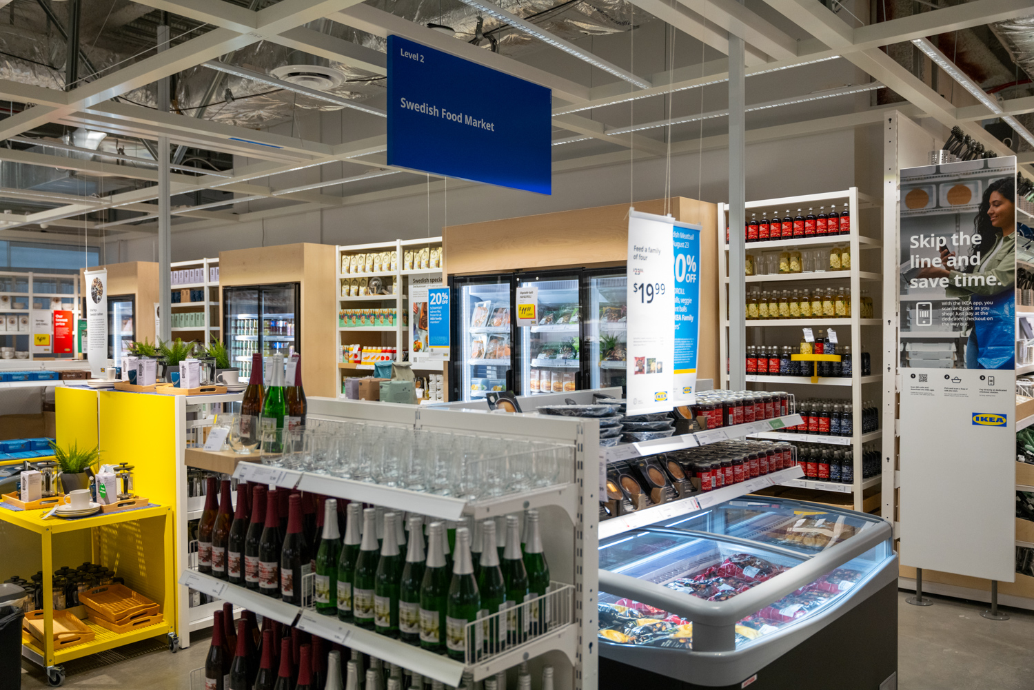 Swedish Food Market, image by Brandon Lavoie courtesy IKEA