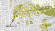 2200 Bancroft Way context map, image courtesy UC Berkeley campus master plan