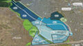 Brookfield map showing phases of the Concord Naval Weapons Station redevelopment