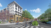 Serramonte Del Rey main entry, rendering via Draft EIR by Placeworks
