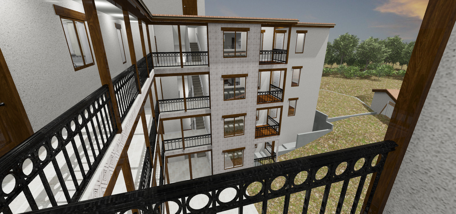 2805 Park Boulevard resident view, rendering by Efficient CAD