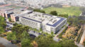 St Ignatius College Preparatory Campus aerial view, rendering by Mark Cavagnero Associates
