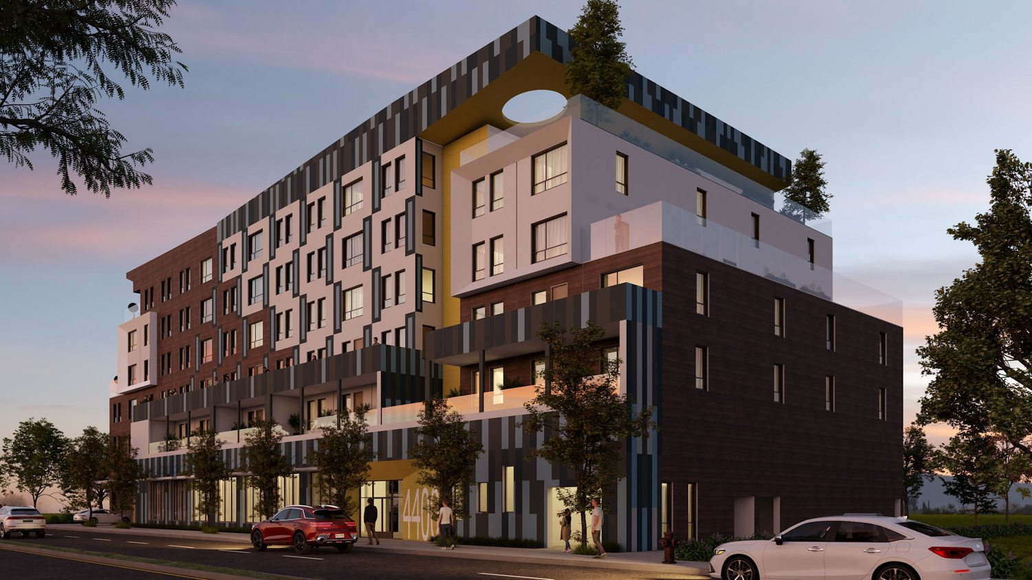 The Refuge Apartments at 4400 Martin Luther King Jr Way, rendering by