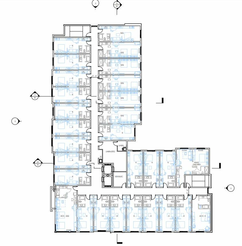 1701 K Street Hotel Floor Plan