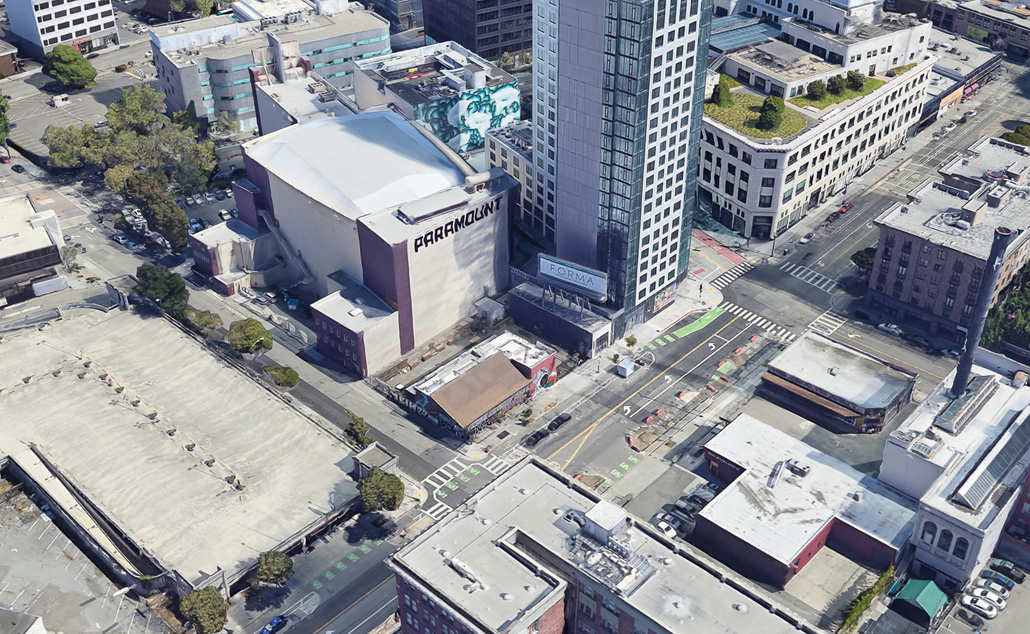 2040 Telegraph Avenue, image by Google Satellite