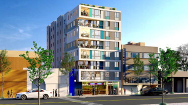 2480 Bancroft Way new design, rendering by Studio KDA