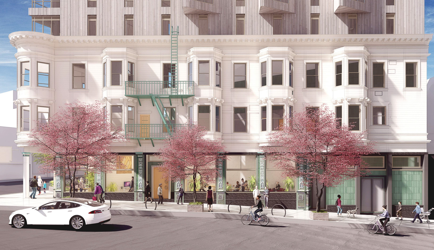 3300 Mission Street, rendering by BAR Architects