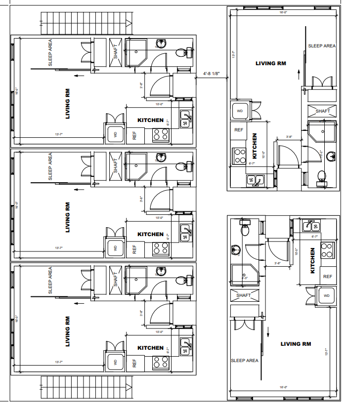 805 Prune Street First Floor Plan
