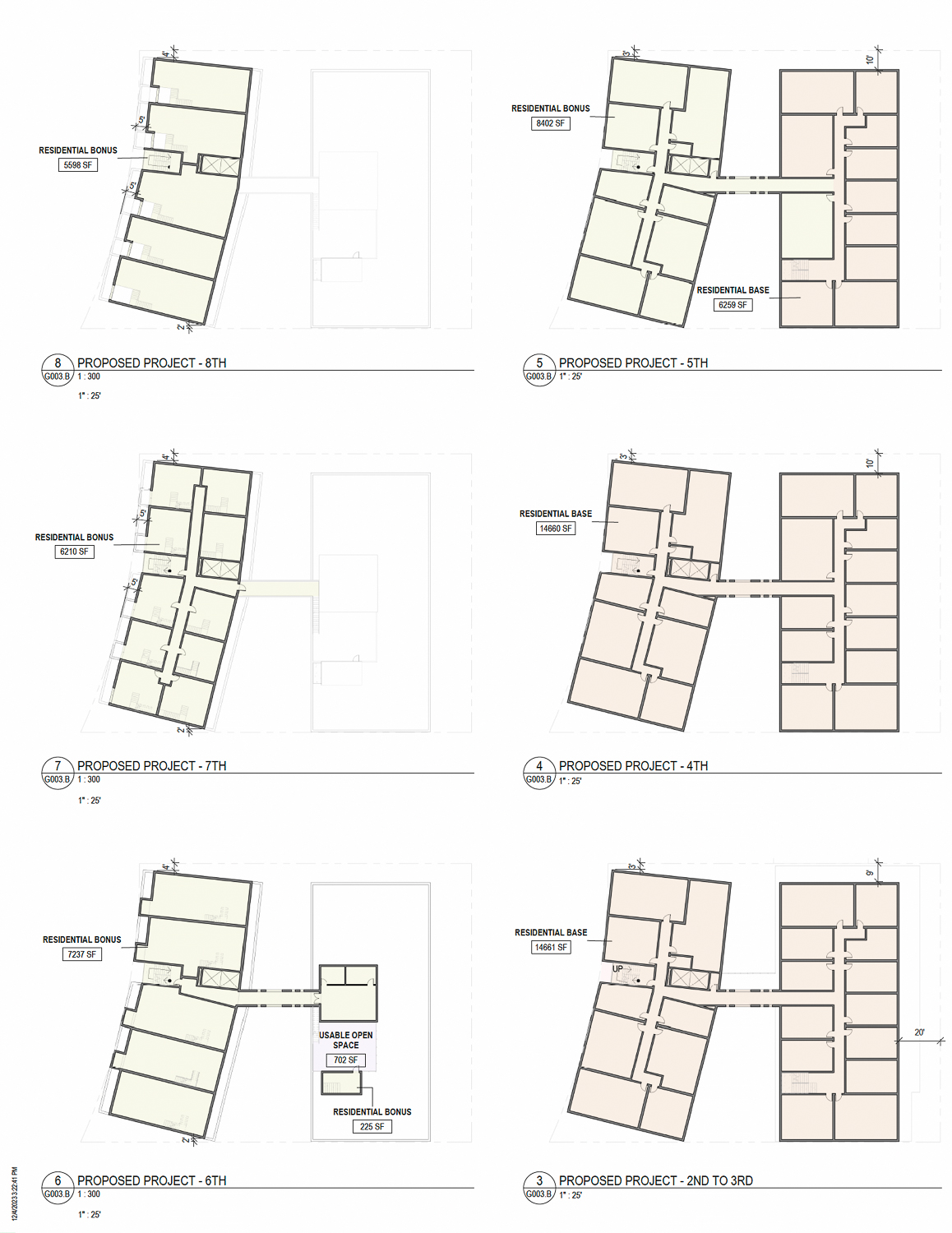 2655 Shattuck Avenue floor plans, illustration by Studio KDA