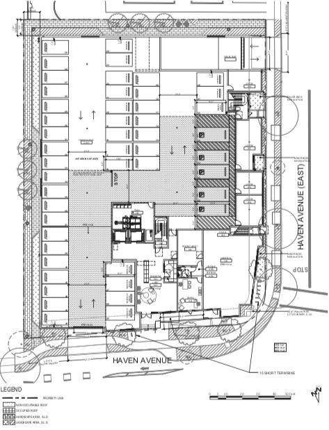 3705 Haven Avenue Project Ground Floor Plan