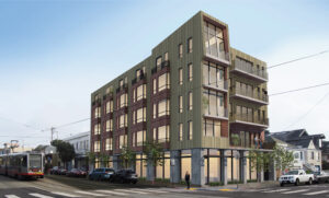 3945 Judah Street, rendering by Leavitt Architecture