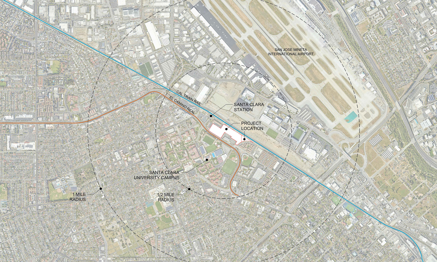 University Station area context, image courtesy the Morley Bros