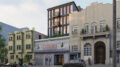 1526 Powell Street pedestrian view, rendering by RG Architecture