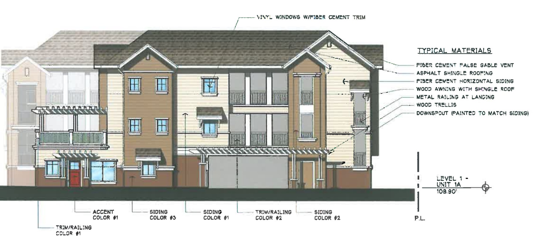 1715 Elm Street East Elevation