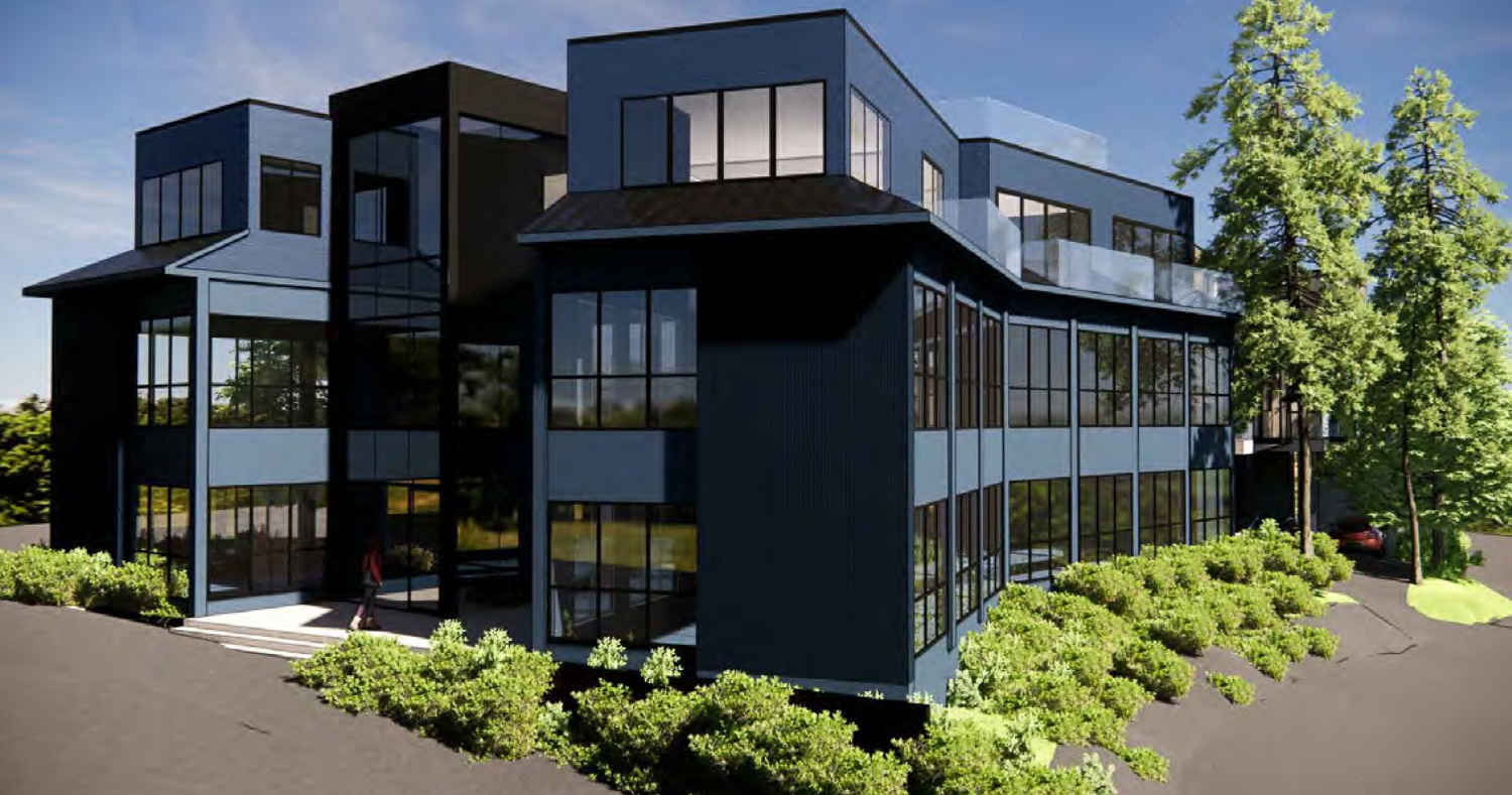 20 Sunnyside Avenue front building, rendering by Geiszler Architects