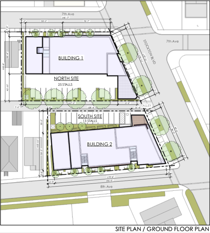 3200 & 3258 Stockton Boulevard Site Plan