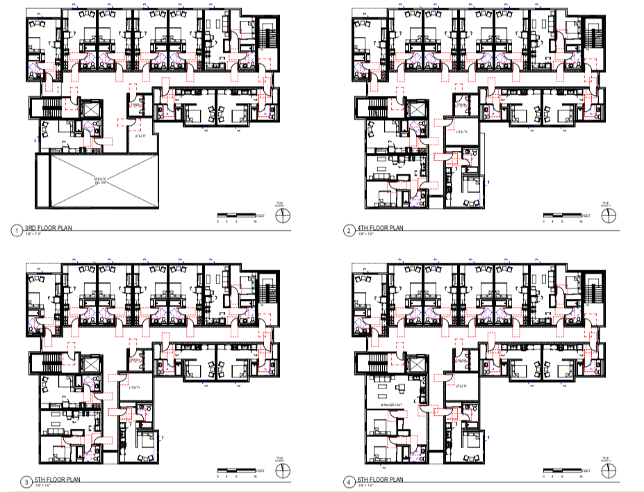 3720 Telegraph Avenue Floor Plans