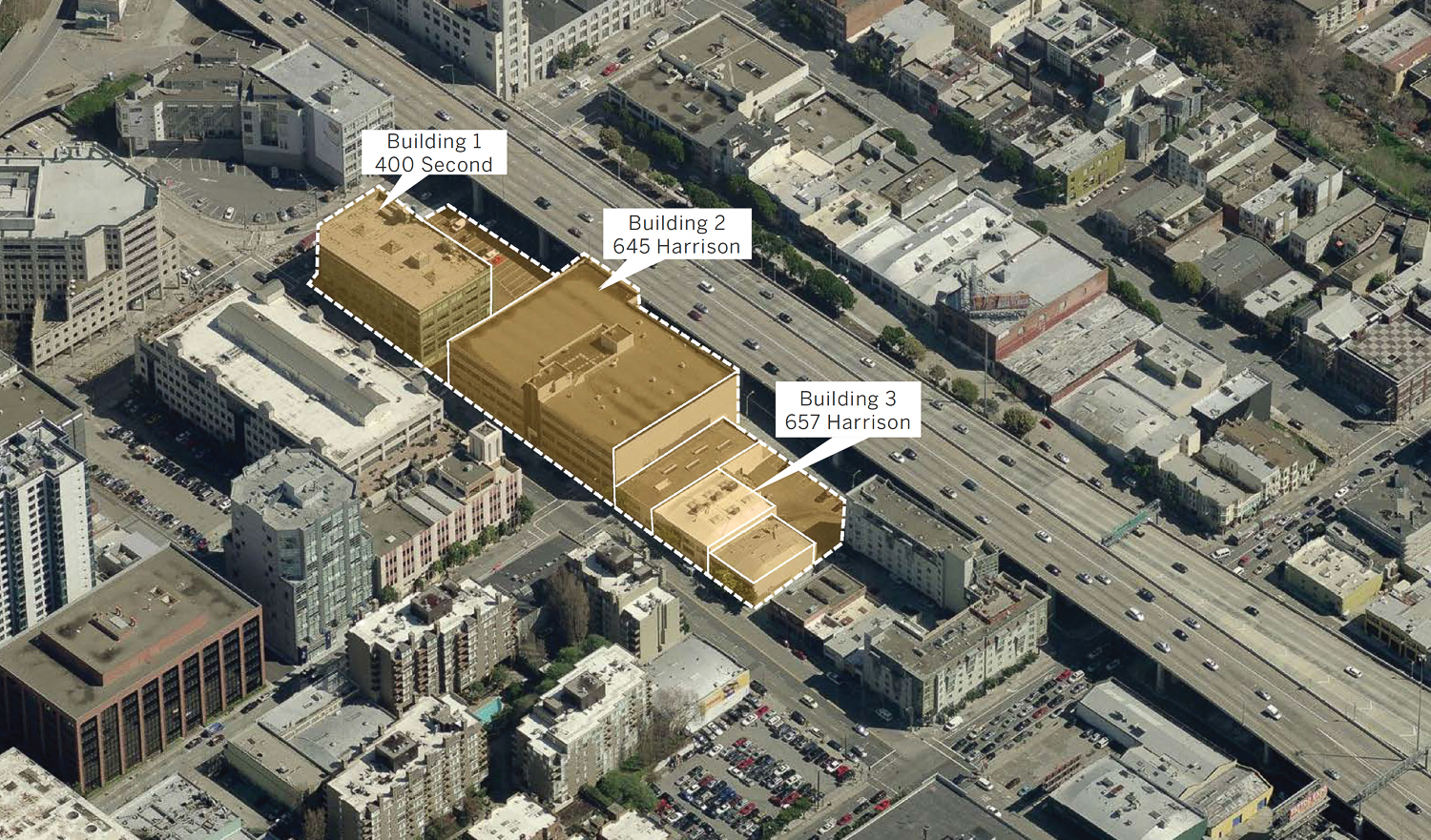 One Vassar property site, illustration published by the SF Planning Dept in the project plans