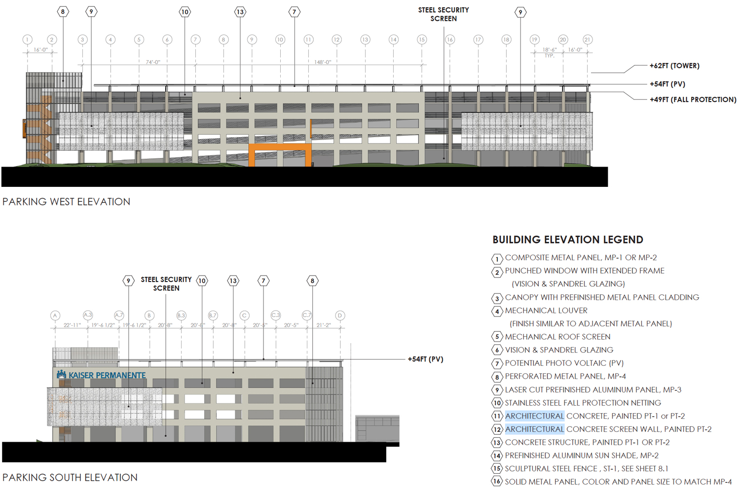 250 Hospital Parkway garage, plan by Sandis and Stantec