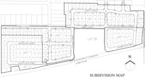 4141 Dry Creek Road site map, illustration by KB Homes