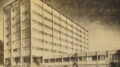 University Hall photographed in 1959, image by Davis Enterprises courtesy DEIR