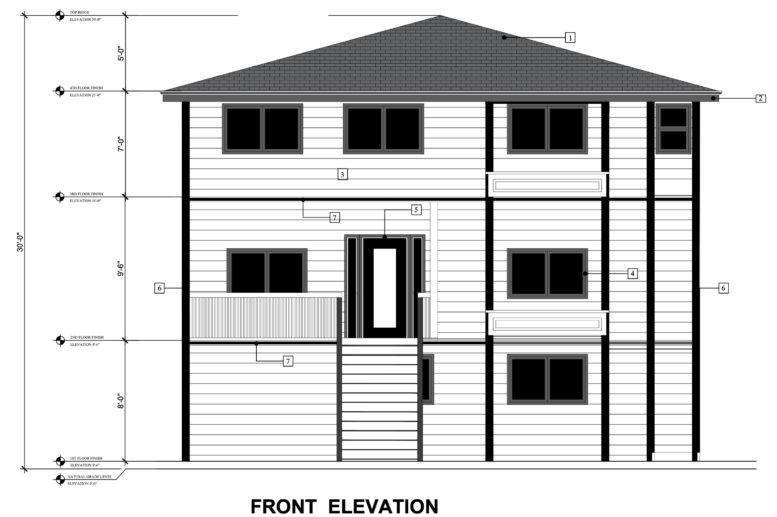 1030 Foothill Boulevard Front Elevation