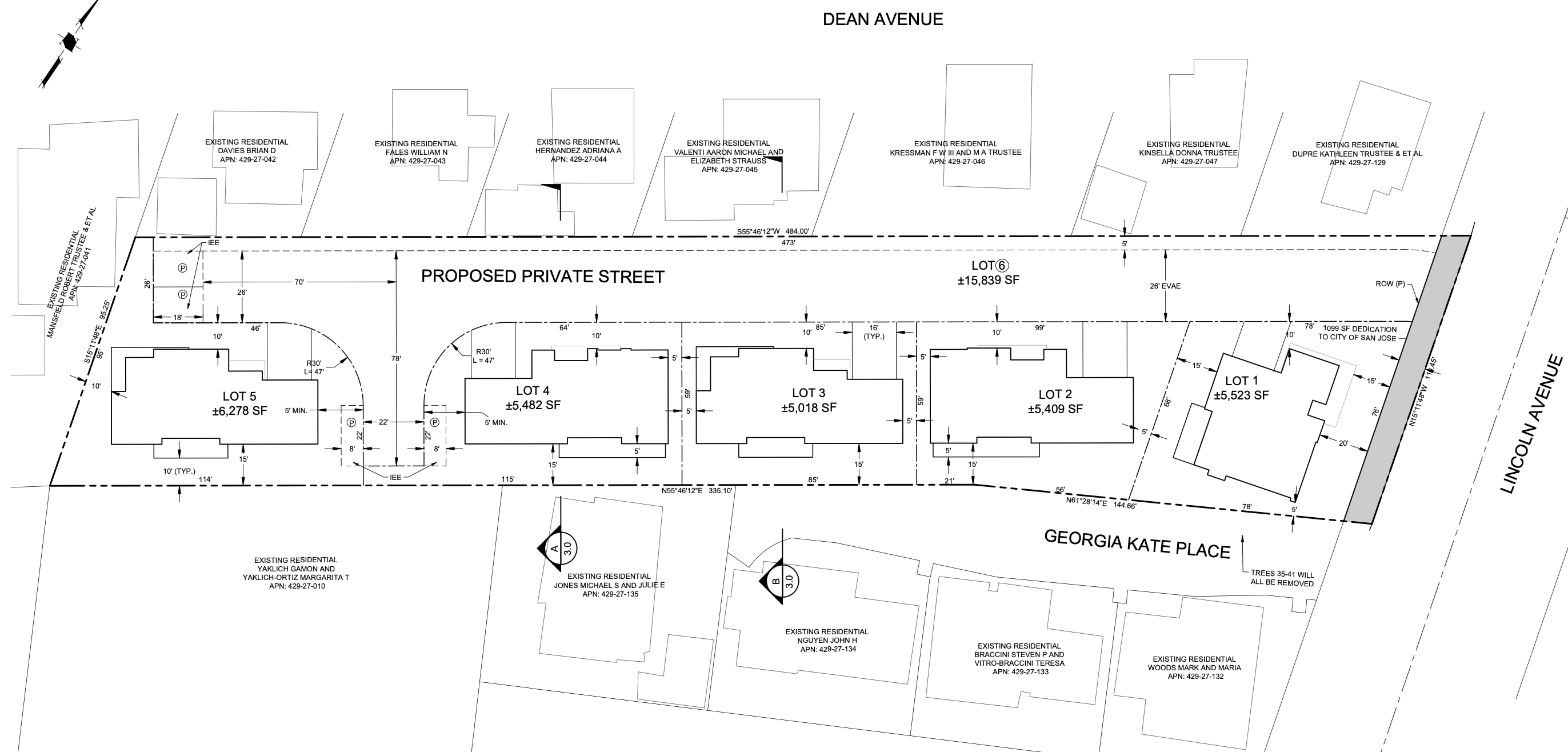 1655 Lincoln Avenue Site Plan