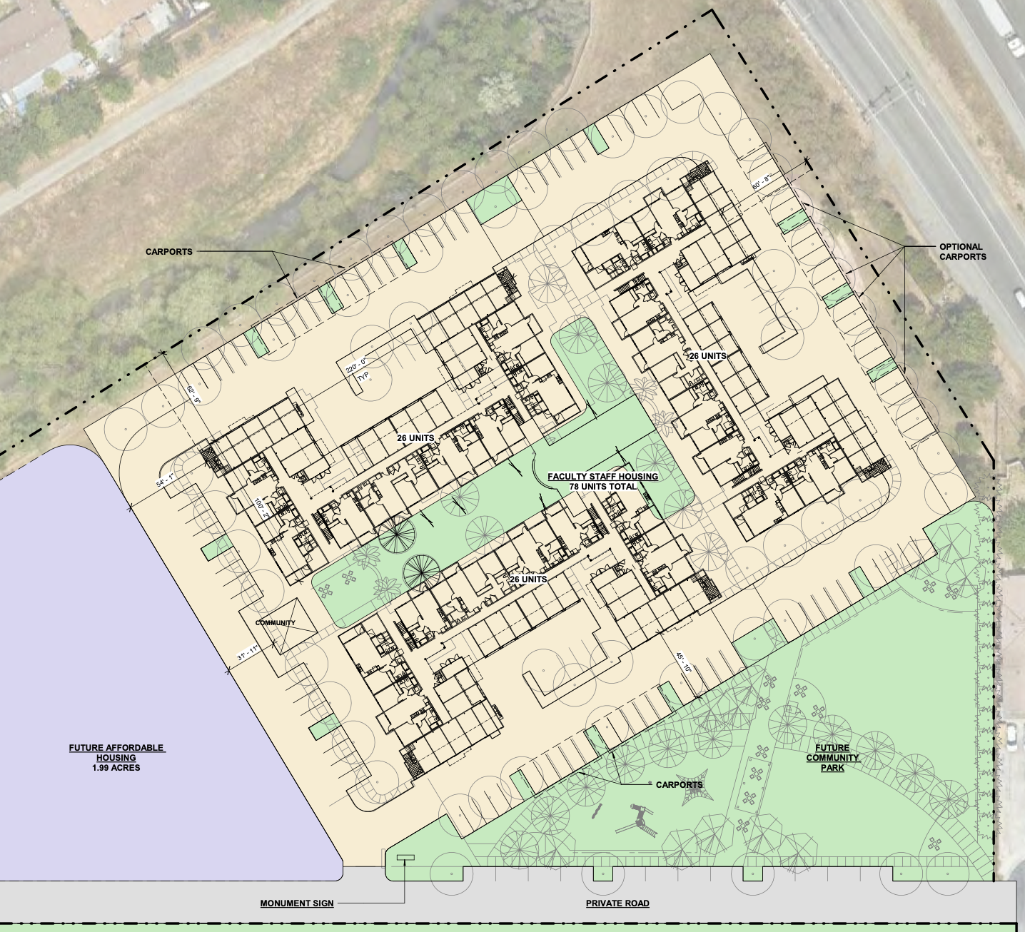 2050 Kammerer Avenue Site Plan