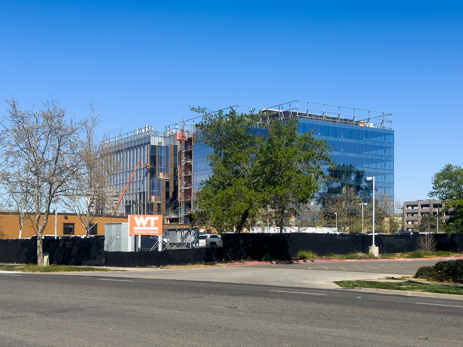 300 Aggie Square seen from Stockton Boulevard, image by author