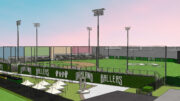 Raimondi Field proposal, rendering published by the Oakland Ballers