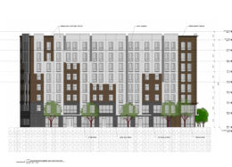 2450 Shattuck Avenue from the prior application, elevation by Niles Bolton Associates