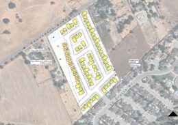 600 West Edmundson Avenue, site map by Bassenian Lagoni Architecture + Planning