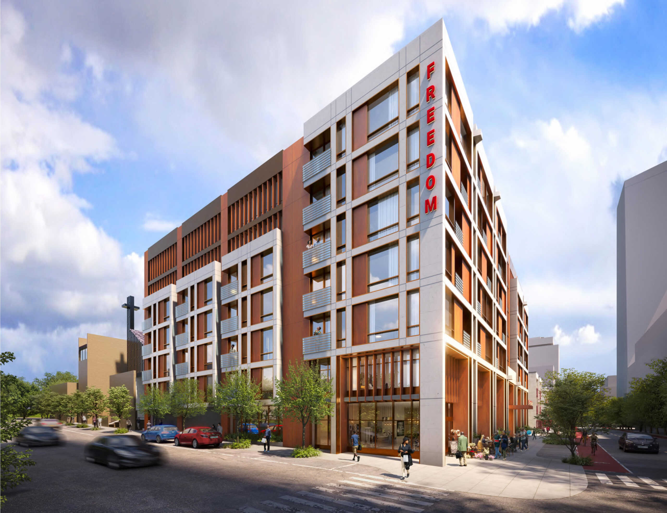 880 McAllister Street, rendering by DLR Group