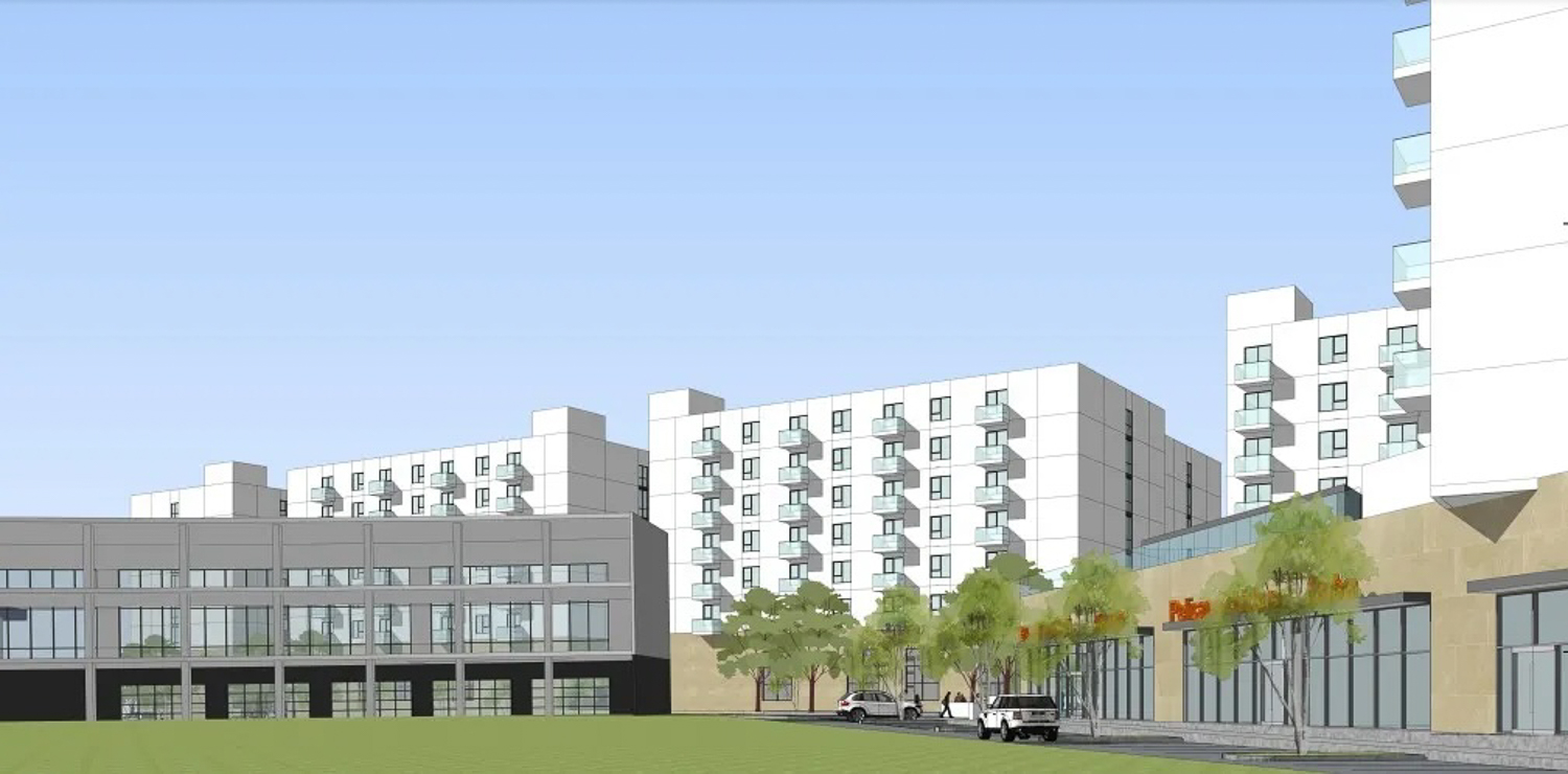 Apartments at 7 Topgolf Drive seen from the Topgolf range, rendering by JPark Architects copy