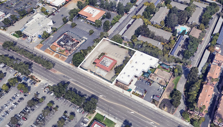 1000 South De Anza Boulevard, image via Google Satellite