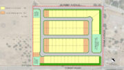 1245 Diana Avenue site map, illustration by SDG Architects