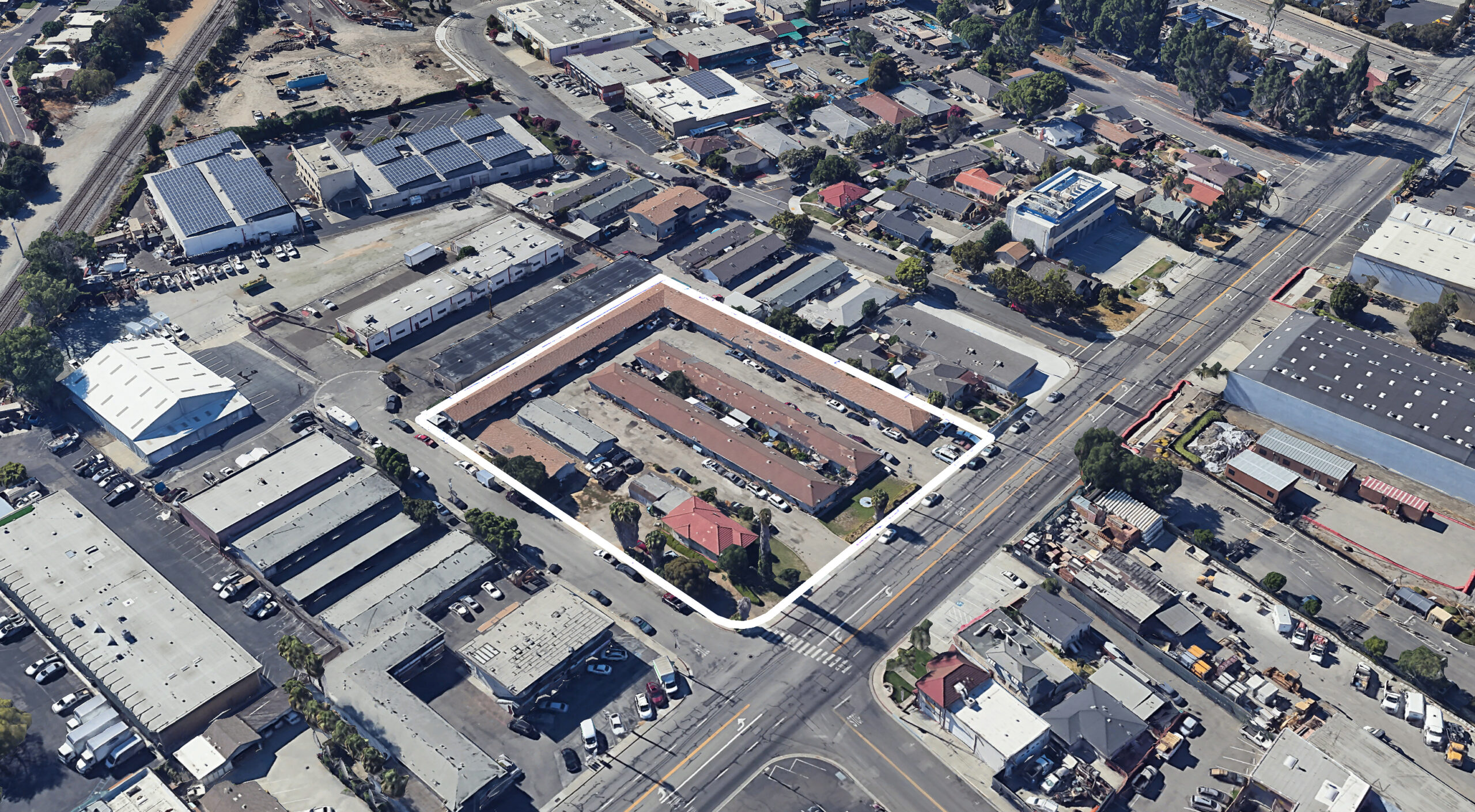 2050 Lafayette Street, image via Google Satellite