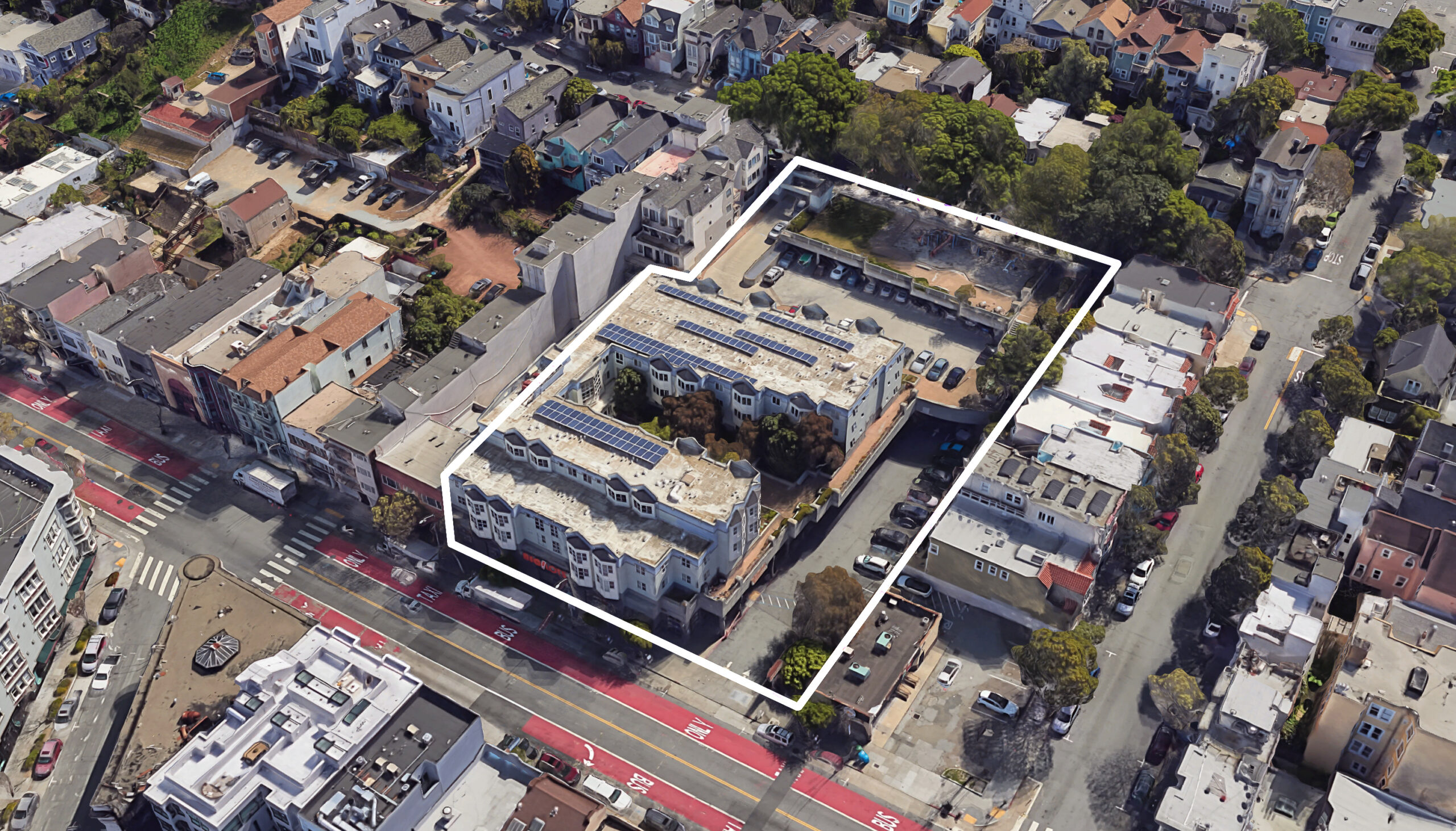 3333 Mission Street, image via Google Satellite