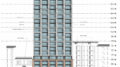 550 O’Farrell Street front view, elevation by HGA