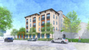555 Kelly Avenue, rendering by Van Meter Williams Pollack