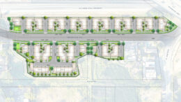 Auburn Grove Townhomes, map via C2 Collaborative