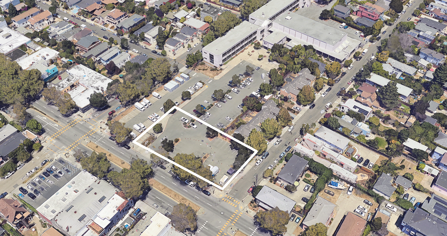 1701 San Pablo Avenue, image via Google Satellite