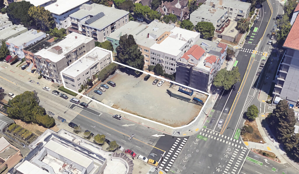 1899 Oxford Street, image via Google Satellite