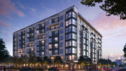 400 Divisadero Street evening view, rendering by BDE Architecture