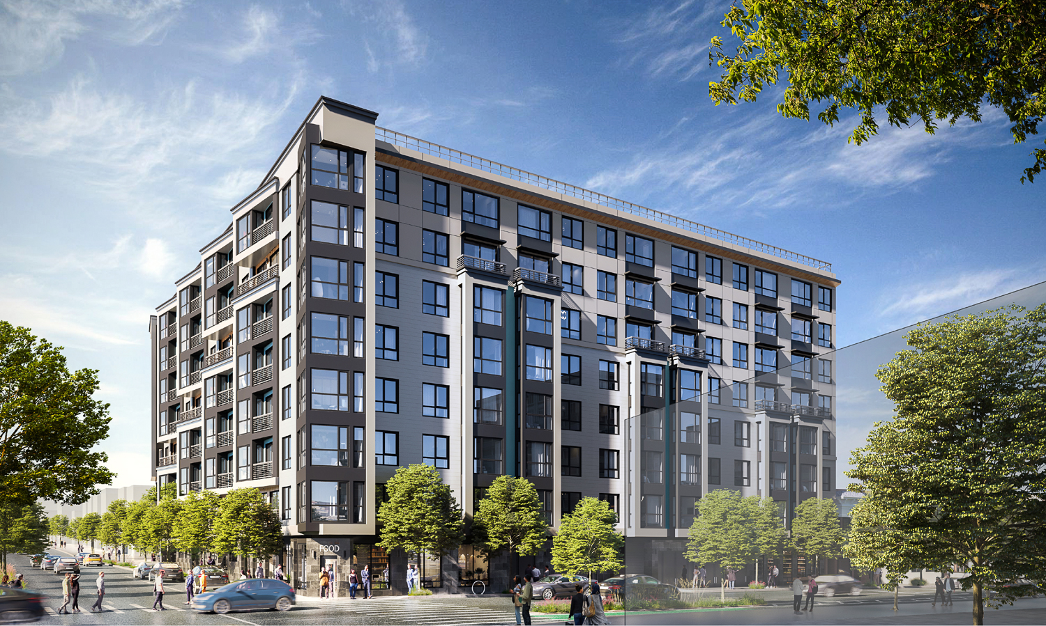 400 Divisadero Street, rendering by BDE Architecture