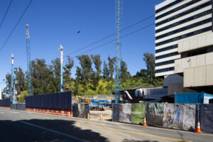 Parnassus Heights site work underway, image by Andrew Campbell Nelson