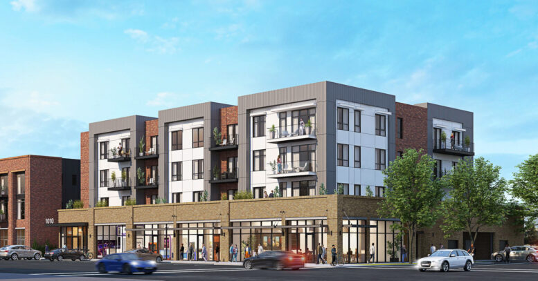 1801 10th Street, rendering by HRGA