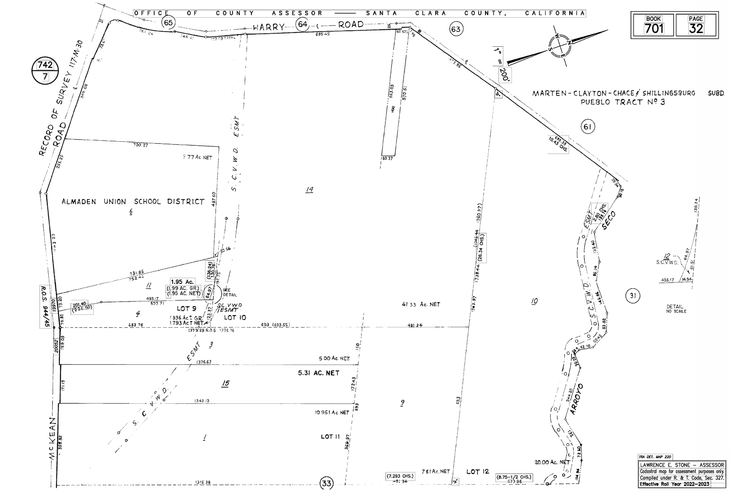 20202 Harry Road site map, illustration drafted by Lawrence E. Stone